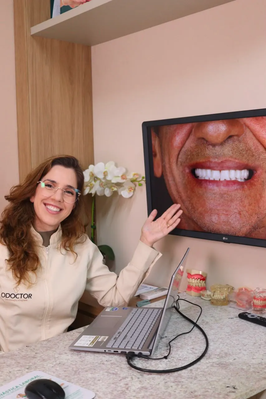 Como funciona, do molde ao sorriso